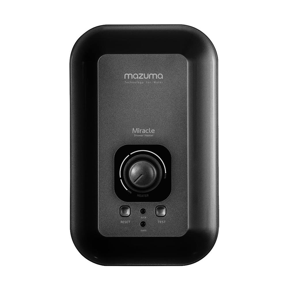 เครื่องทำน้ำอุ่น MAZUMA MIRACLE METALIC 5500 วัตต์ สีดำ