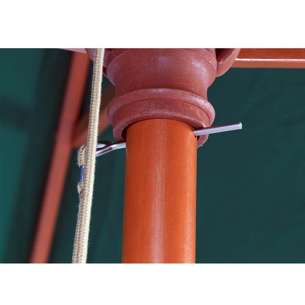 ร่มสนามกลม IVY WOOD 2.5 ม. สีเขียว