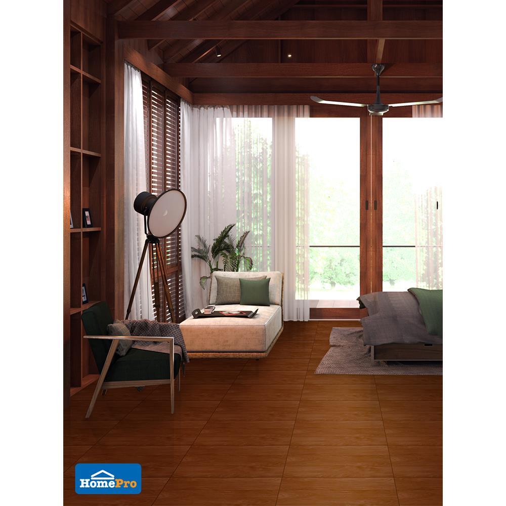 กระเบื้องพื้น 12x24 นิ้ว COTTO ไม้ชาตรี น้ำตาลแดง PM 1.44M2