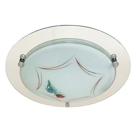 ไฟเพดาน EVL AS-9015 WH 18 นิ้ว สีขาว_0