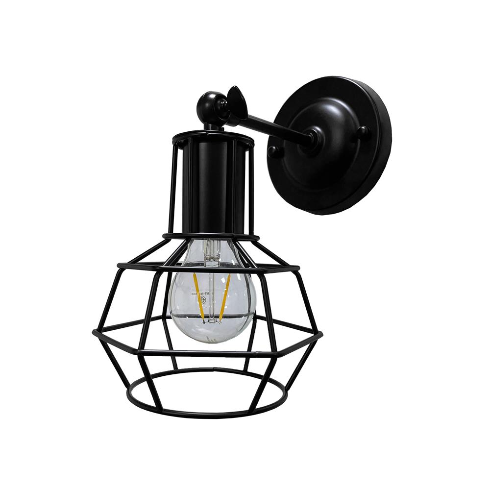 ไฟกิ่งภายใน EVL B-967/1 สีดำ 1 หัว