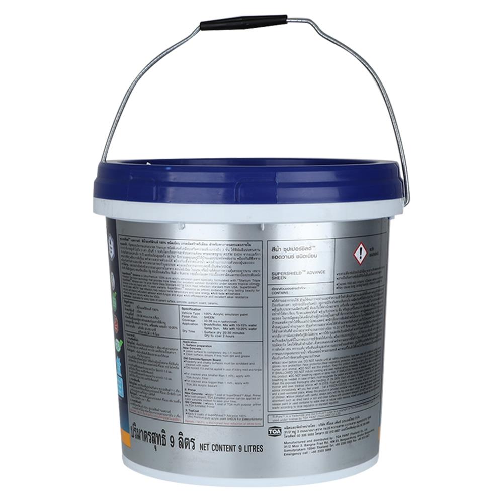 สีรองพื้นปูนใหม่ TOA SUPERSHIELD ADVANCE 9 ลิตร