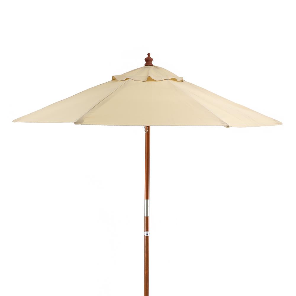ร่มสนามกลม IVY WOOD 2.1 ม. สีครีม