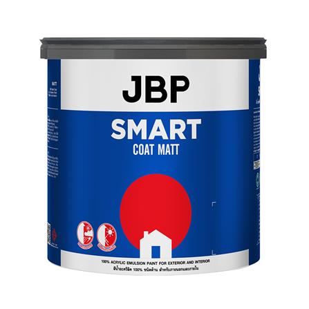 สีน้ำทาภายนอก ชนิดด้าน JBP SMART COAT BASE B 2.5 แกลลอน_0