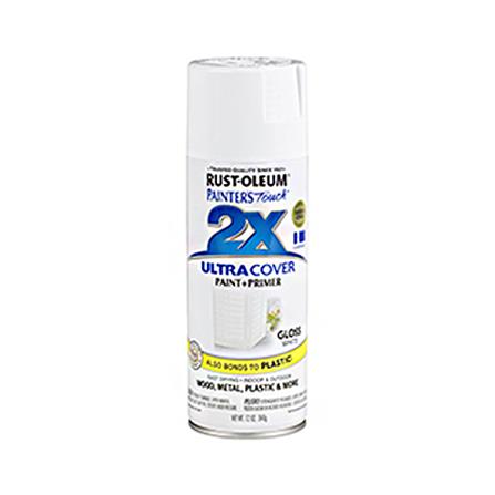 สีสเปรย์ RUST-OLEUM 2X 9126 FALT WHITE
