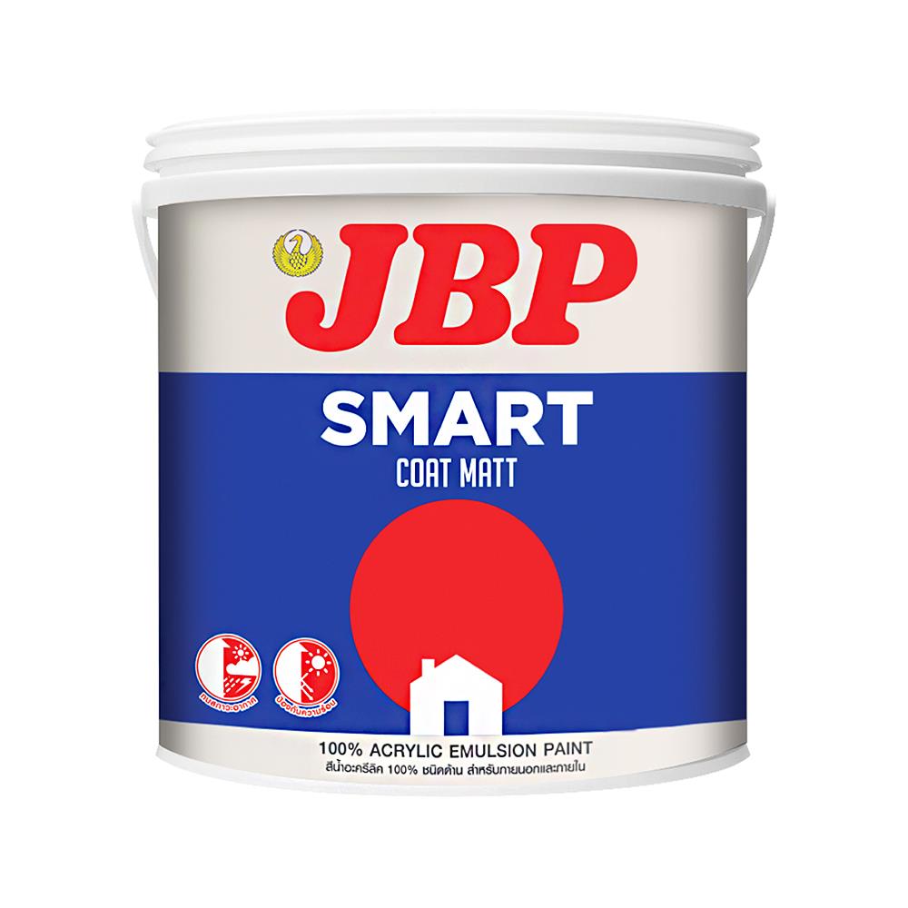 สีน้ำทาภายนอก JBP SMART COAT BASE A ด้าน 1 แกลลอน