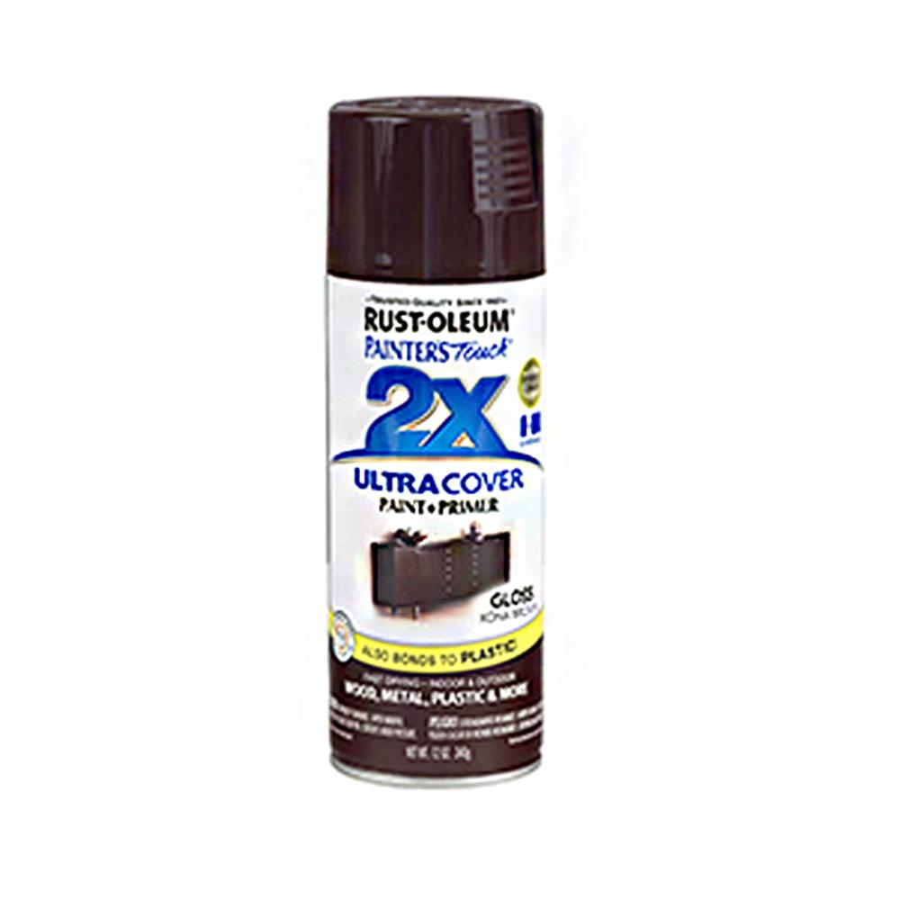 สีสเปรย์ RUST-OLEUM 2X 9081 SATIN ESPRESSO