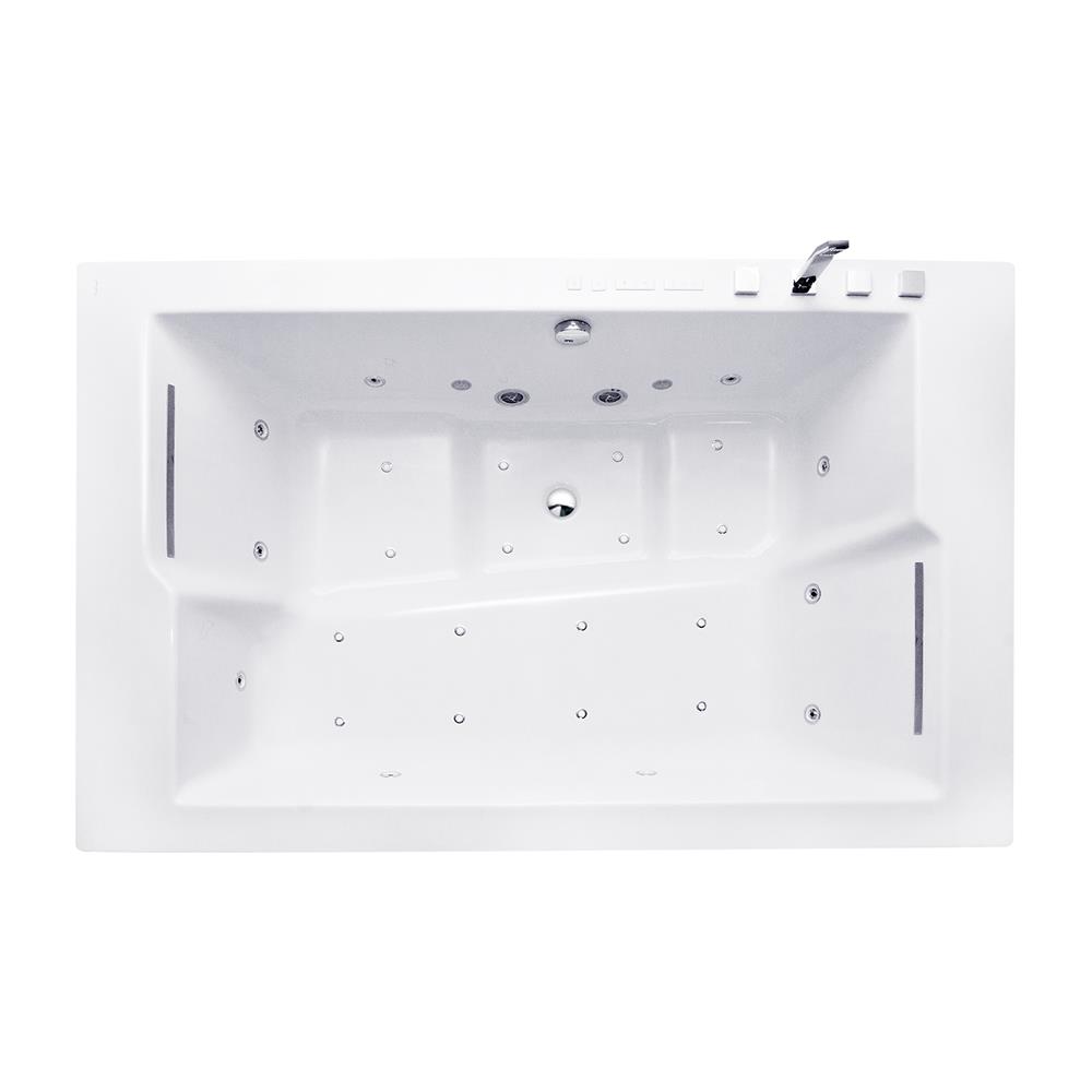 อ่างอาบน้ำ CRISTINA ALL NEW CARNIVAL 200 ซม. สีขาว