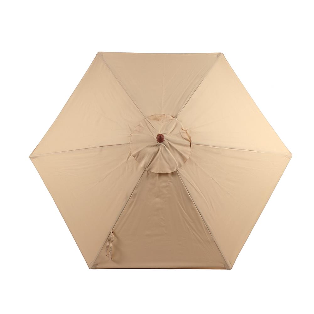 ร่มสนามกลม IVY WOOD 2.5 ม. สีครีม