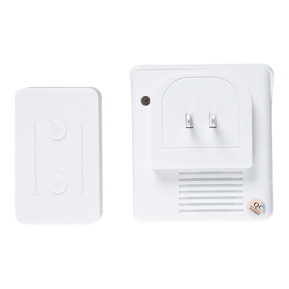 กระดิ่งไร้สายแบบเสียบปลั๊ก TOSHINO E-288 สีขาว