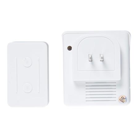 กระดิ่งไร้สายแบบเสียบปลั๊ก TOSHINO E-288 สีขาว_2