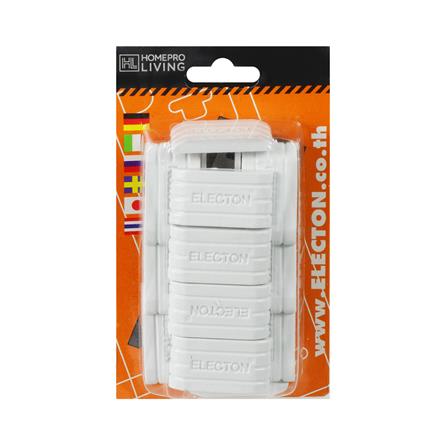 จุกปิดปลั๊กไฟ 2 ขา ELECTAN THP-12 สีขาว_3
