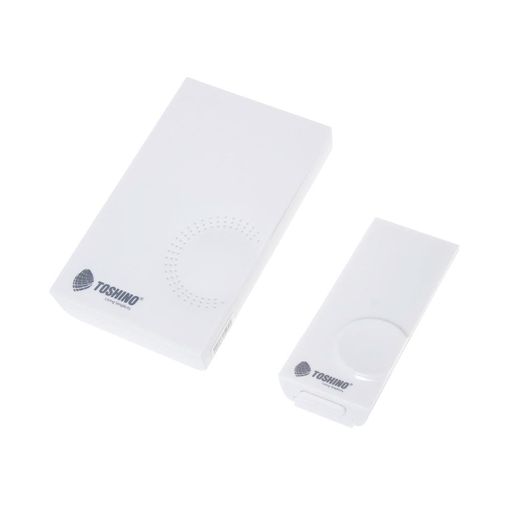 กระดิ่งไร้สายแบบเสียบปลั๊ก TOSHINO H-518 สีขาว