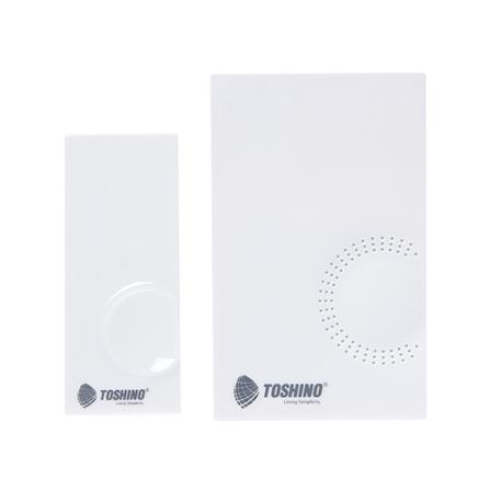 กระดิ่งไร้สายแบบเสียบปลั๊ก TOSHINO H-518 สีขาว_0