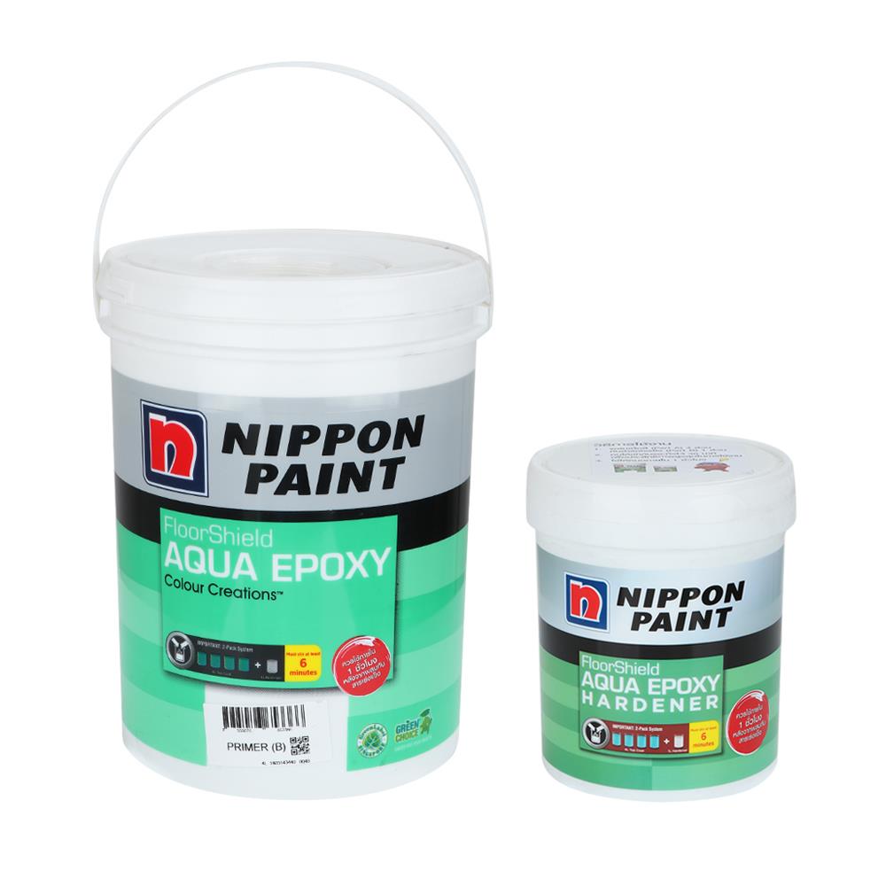 สีรองพื้น NIPPON PAINT AQUA EPOXY PRIMER สูตรน้ำ 5 ลิตร