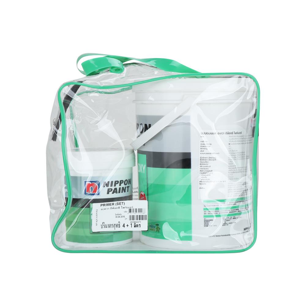 สีรองพื้น NIPPON PAINT AQUA EPOXY PRIMER สูตรน้ำ 5 ลิตร