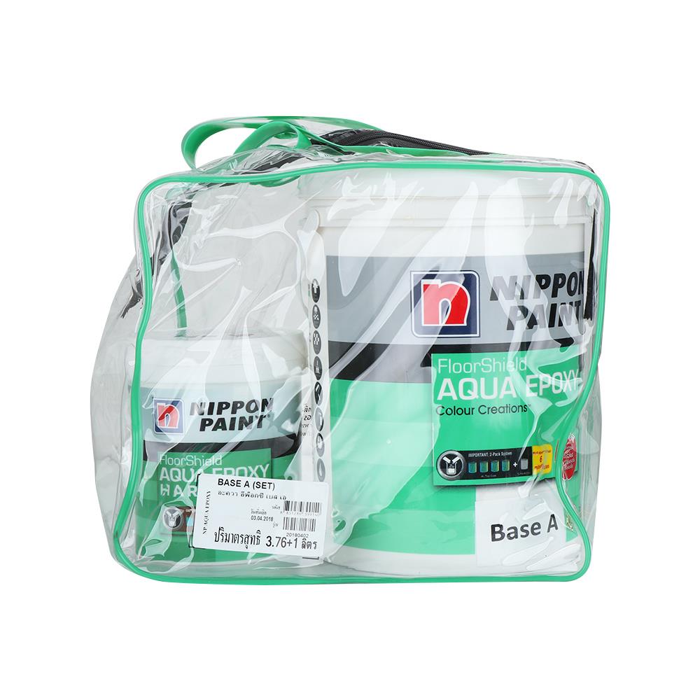 สีอีพ๊อกซี่ NIPPON PAINT Base A สูตรน้ำ 5L