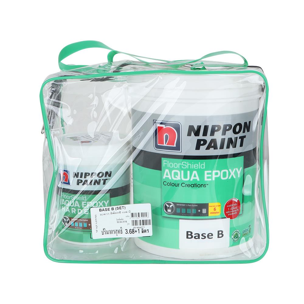 สีอีพ๊อกซี่ NIPPON PAINT Base B สูตรน้ำ 5L