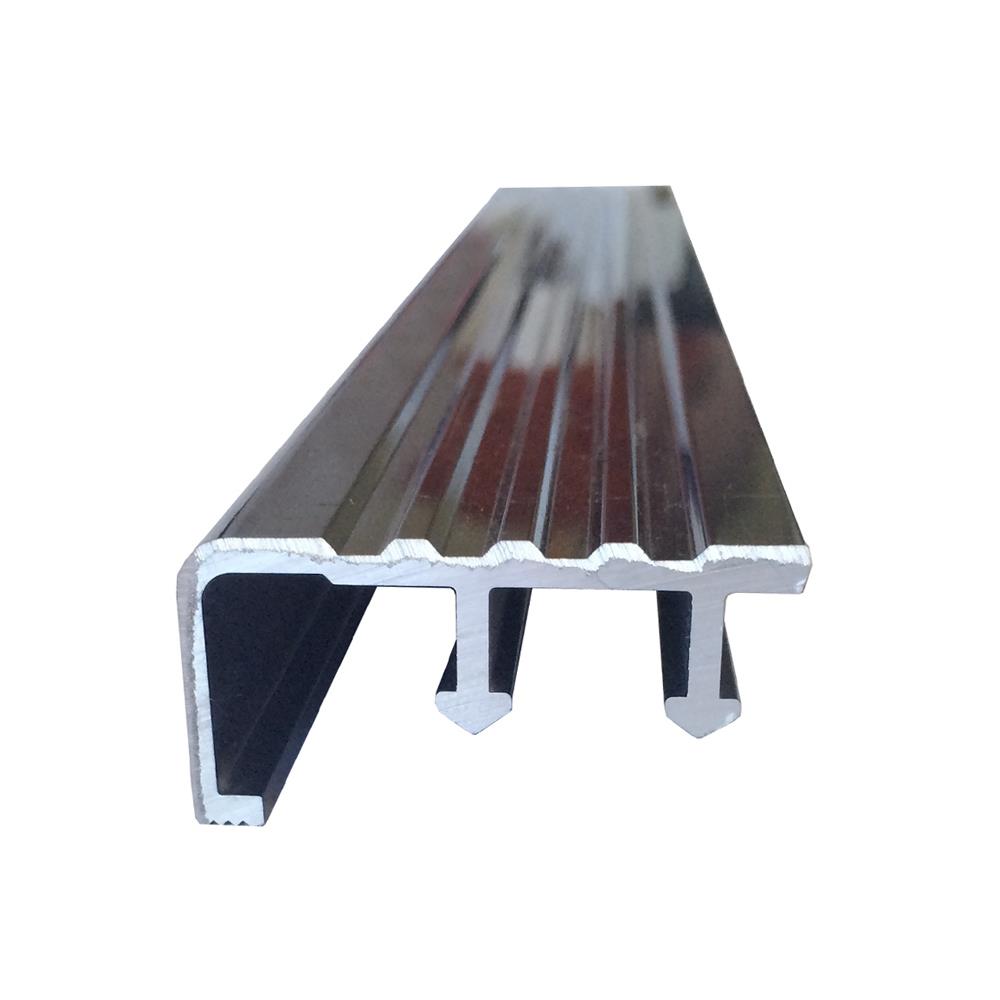 จมูกบันไดอะลูมิเนียม DNHG402003 สีโอ๊ก ไฮกลอส 2ม.