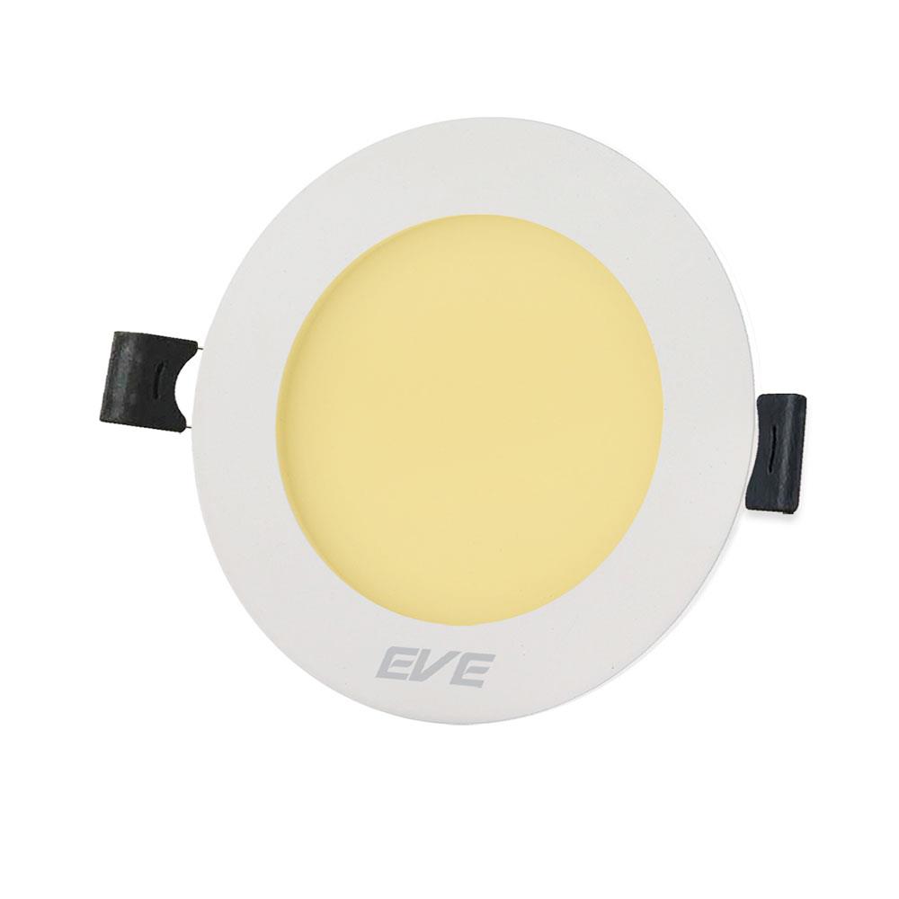 ดาวน์ไลท์ LED EVE PANEL CIRCLE LED 3 นิ้ว 6 วัตต์ WARM WHITE สีขาว
