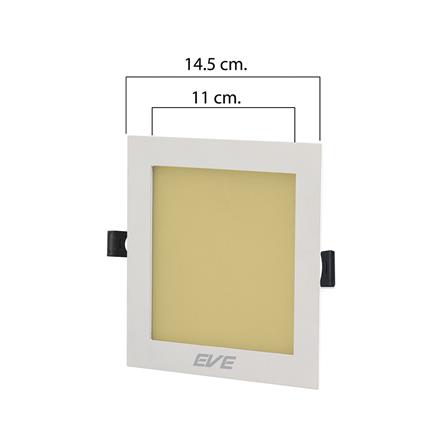 ดาวน์ไลท์ LED EVE PANEL 4 นิ้ว 9 วัตต์ WARM WHITE สีขาว_4