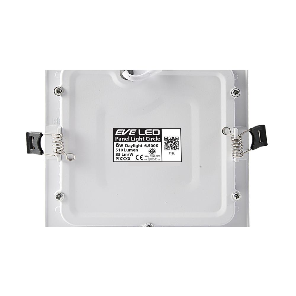 ดาวน์ไลท์ LED EVE PANEL 3 นิ้ว 6 วัตต์ DAYLIGHT สีขาว