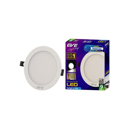 ดาวน์ไลท์ LED EVE PANEL CIRCLE 5.71 นิ้ว 9 วัตต์ DAYLIGHT สีขาว_6
