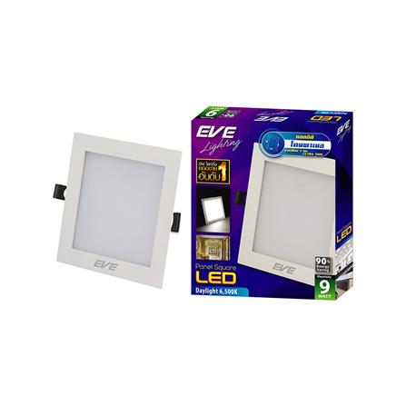 ดาวน์ไลท์ LED EVE PANEL SQUARE LED 4 นิ้ว 9 วัตต์ DAYLIGHT สีขาว_2