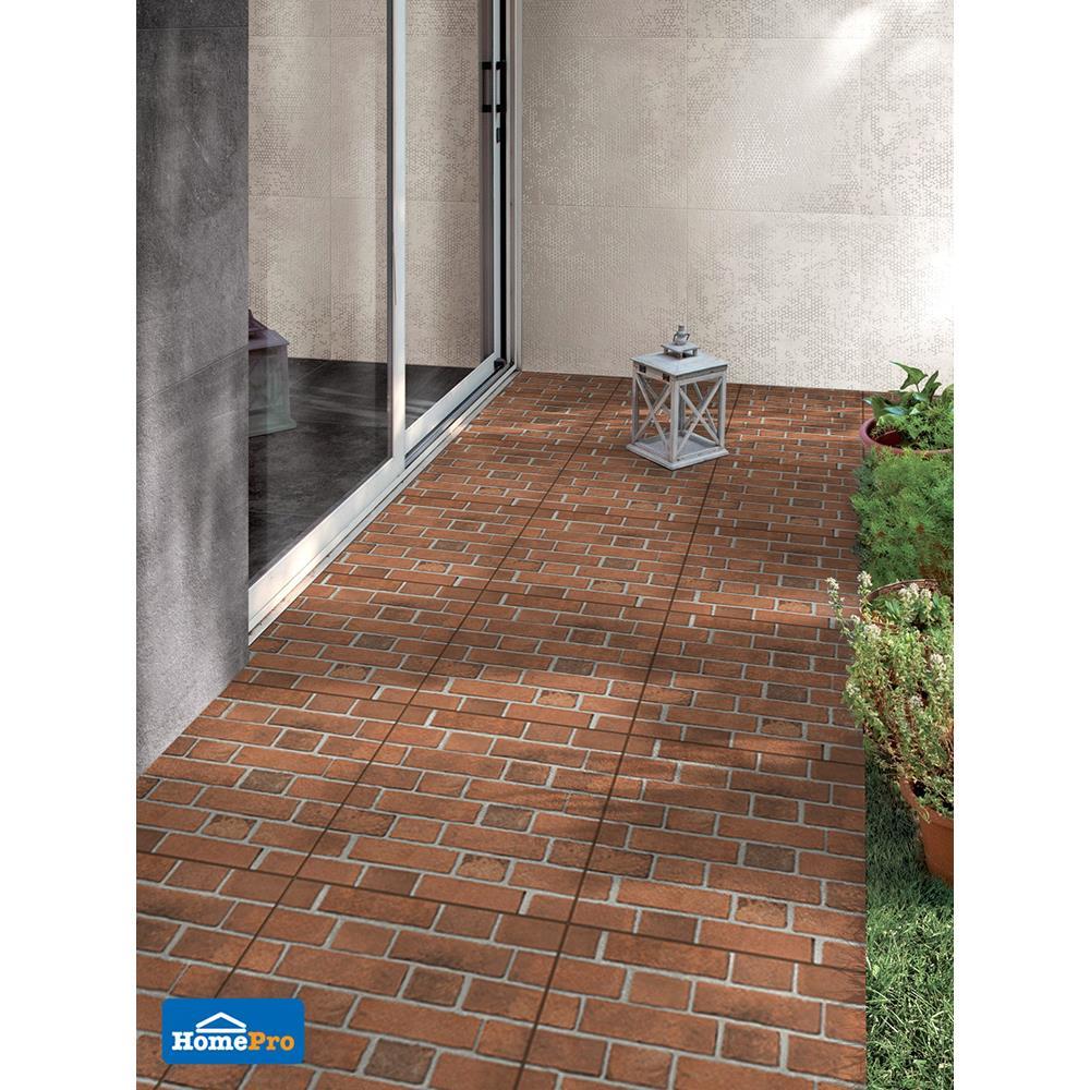 กระเบื้องพื้น 16x16 นิ้ว DURAGRES อเบอร์ดีน น้ำตาล A