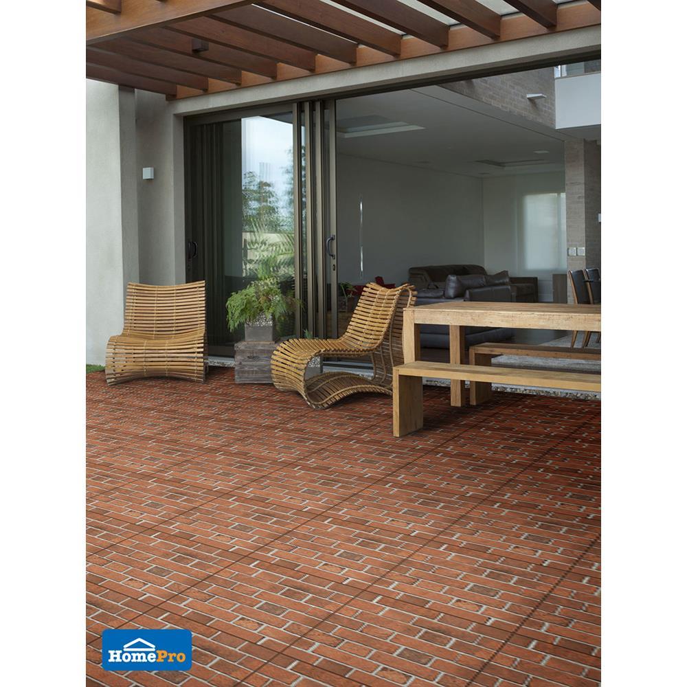 กระเบื้องพื้น 16x16 นิ้ว DURAGRES อเบอร์ดีน น้ำตาล A