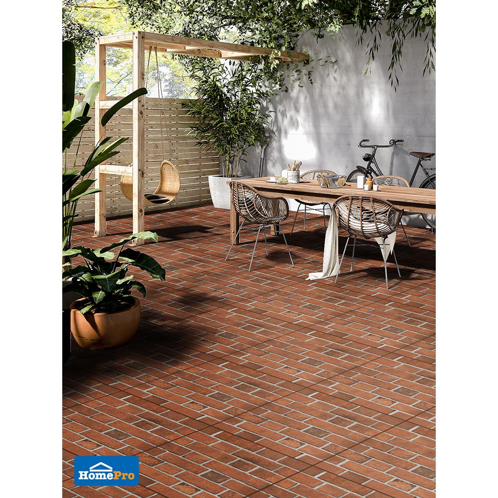 กระเบื้องพื้น 16x16 นิ้ว DURAGRES อเบอร์ดีน น้ำตาล A