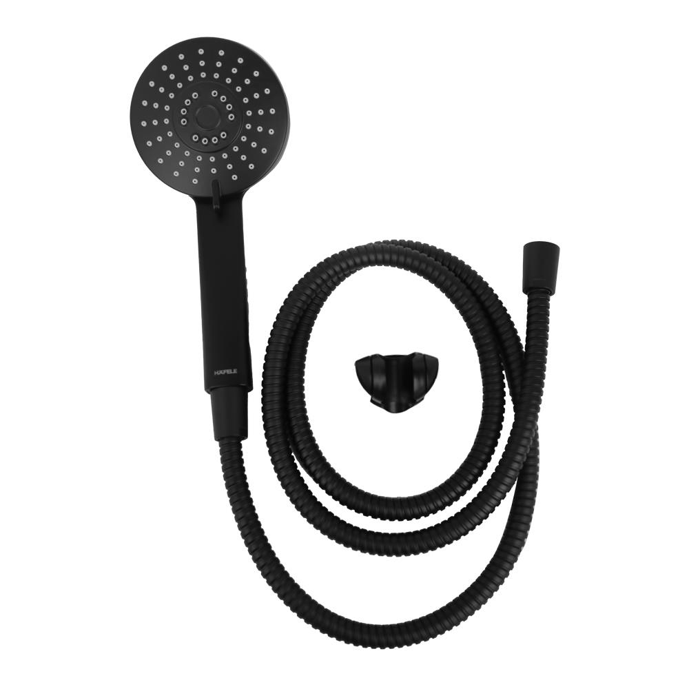 ชุดฝักบัวสายอ่อน 3 ระดับ HAFELE 495.60.629 สีดำ