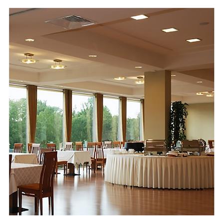 ดาวน์ไลท์ LED EVE PANEL LIGHT COLOR CHANGE 3IN1 540699 5 นิ้ว 12 วัตต์ DAYLIGHT/COOL WHITE/WARM WHITE สีขาว_4