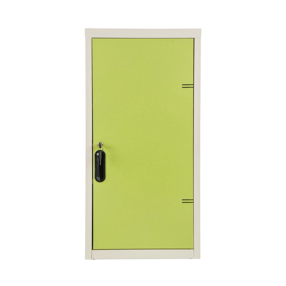 ตู้เหล็กบานเปิดทึบ KIOSK UDB-1 สีขาว/เขียว