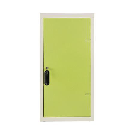 ตู้เหล็กบานเปิดทึบ KIOSK UDB-1 สีขาว/เขียว