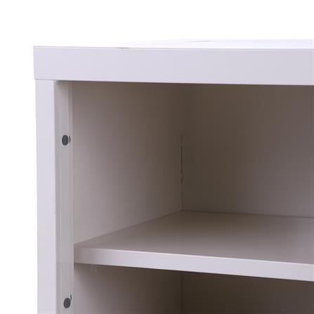 ตู้เหล็กบานเลื่อนกระจก KIOSK USB-2 GR สีขาว/เขียว_3