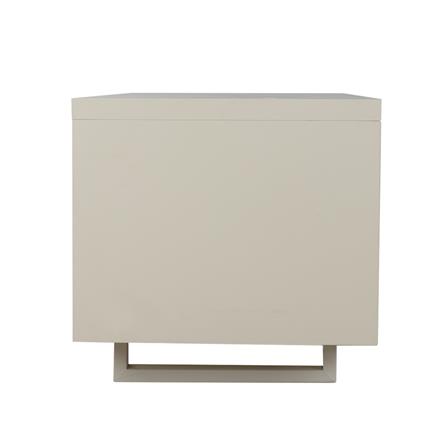 ตู้วางทีวี KIOSK LT-002 BL 132 ซม. สีขาว/ดำ_2