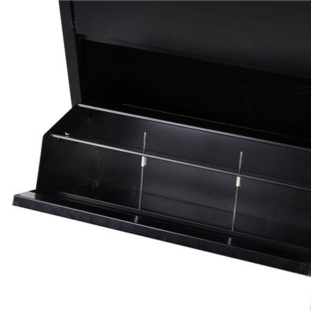 ตู้เหล็กบานเปิดทึบ KIOSK SW-102 60 ซม. สีดำ_3