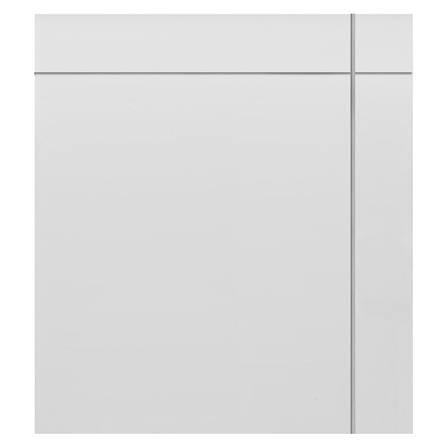 ประตู UPVC ไม่เจาะลูกบิด PARAZZO ED บานทึบ 100X200 ซม. สีขาว_2