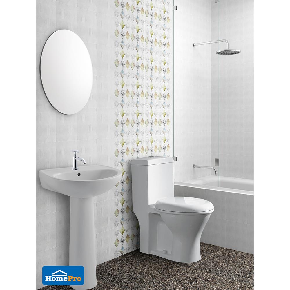 กระเบื้องผนัง 8x10 นิ้ว DURAGRES เวเนเร่ ขาว A 1M2