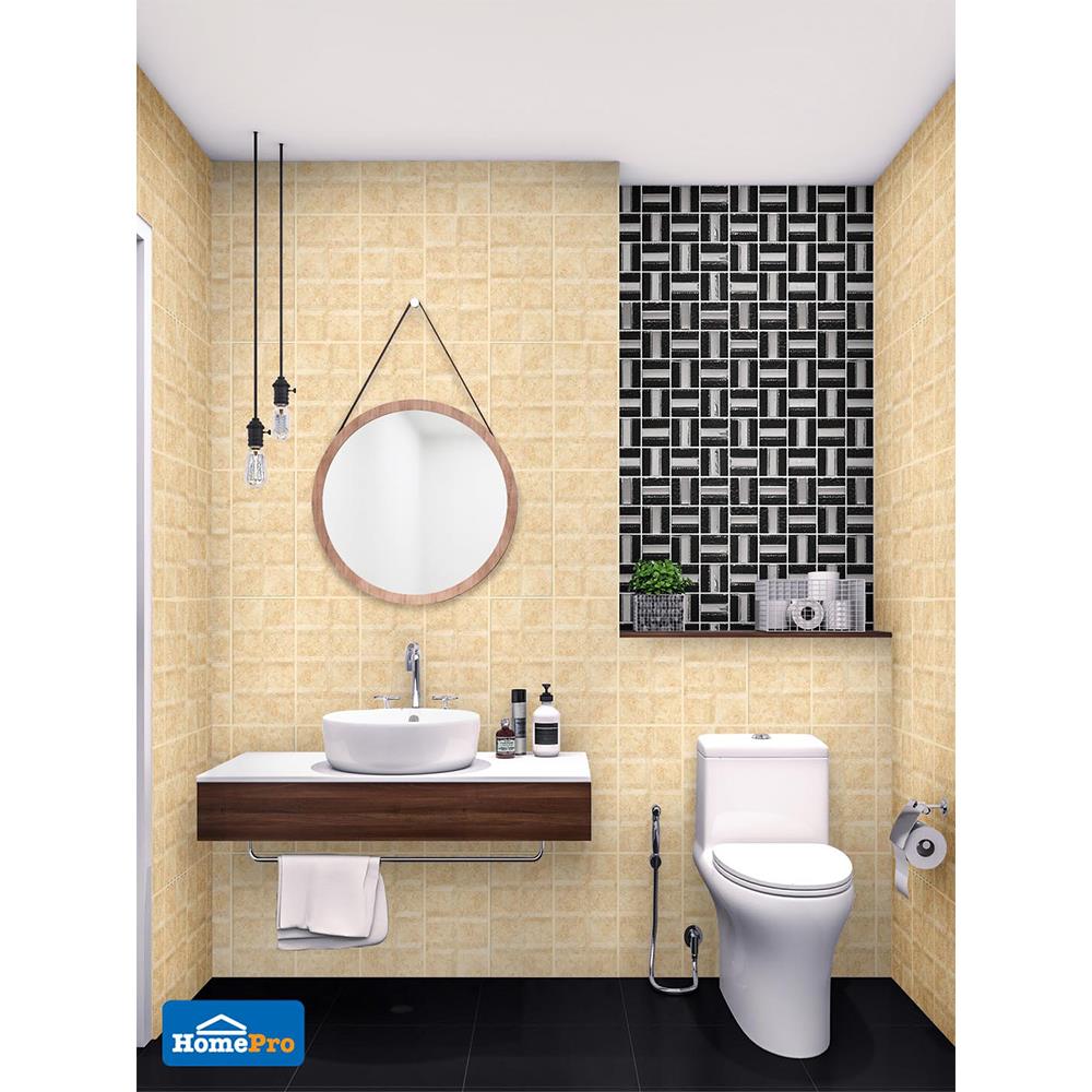 กระเบื้องผนัง 8x16 นิ้ว DURAGRES ฮาเซล เบจ A 1M2