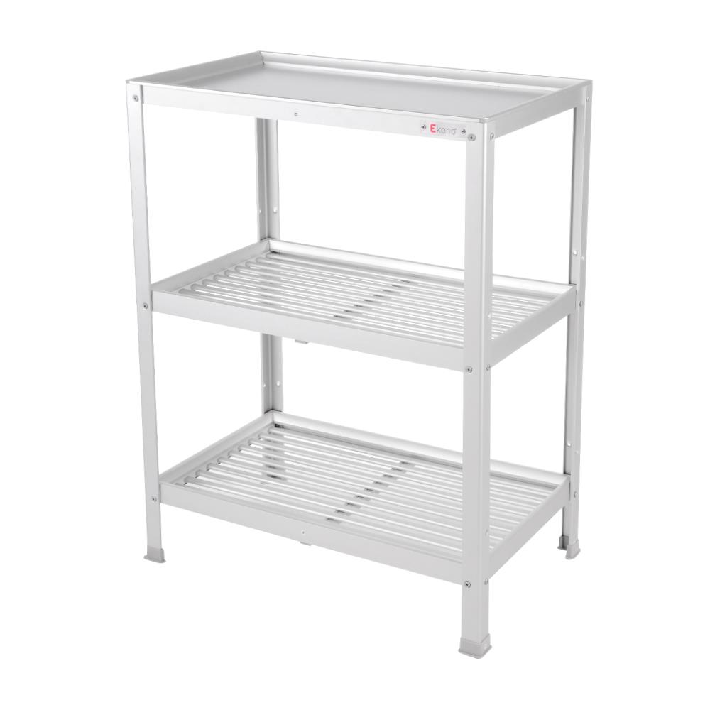 ชั้นคว่ำจานบนเรียบ S อะลูมิเนียม 3 ชั้น EKONO_0