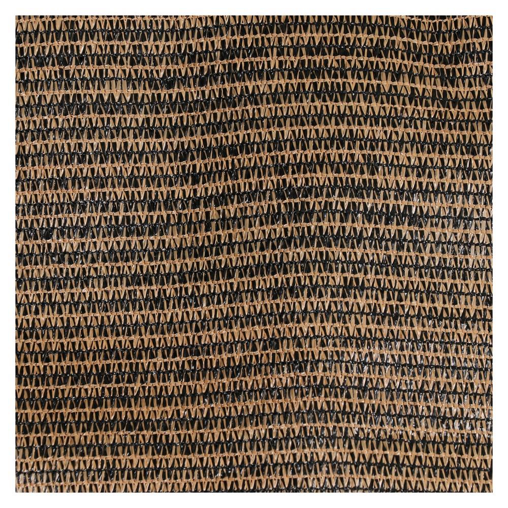 สแลนแพ็กกรองแสง 90 เปอร์เซ็นต์ SPRING 2X3 ม. สีมอคค่า เจาะตาไก่