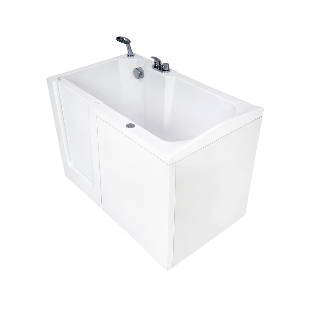 อ่างอาบน้ำ CRISTINA CT-BELLA120070BT 120 ซม. สีขาว