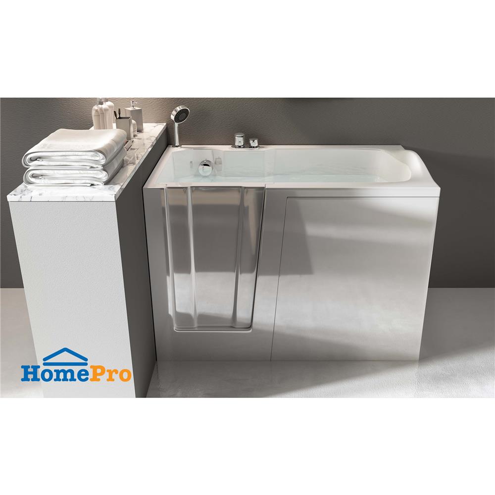 อ่างอาบน้ำ CRISTINA CT-BELLA120070BT 120 ซม. สีขาว