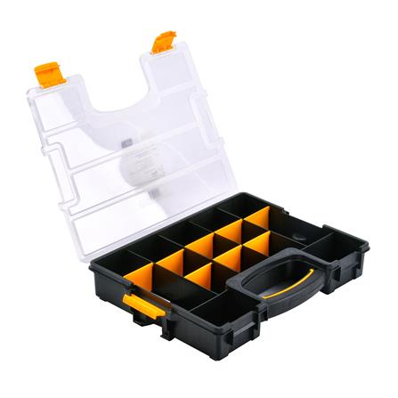 กล่องพลาสติก DIY MATALL HL30139 14 นิ้ว สีดำ-เหลือง_3