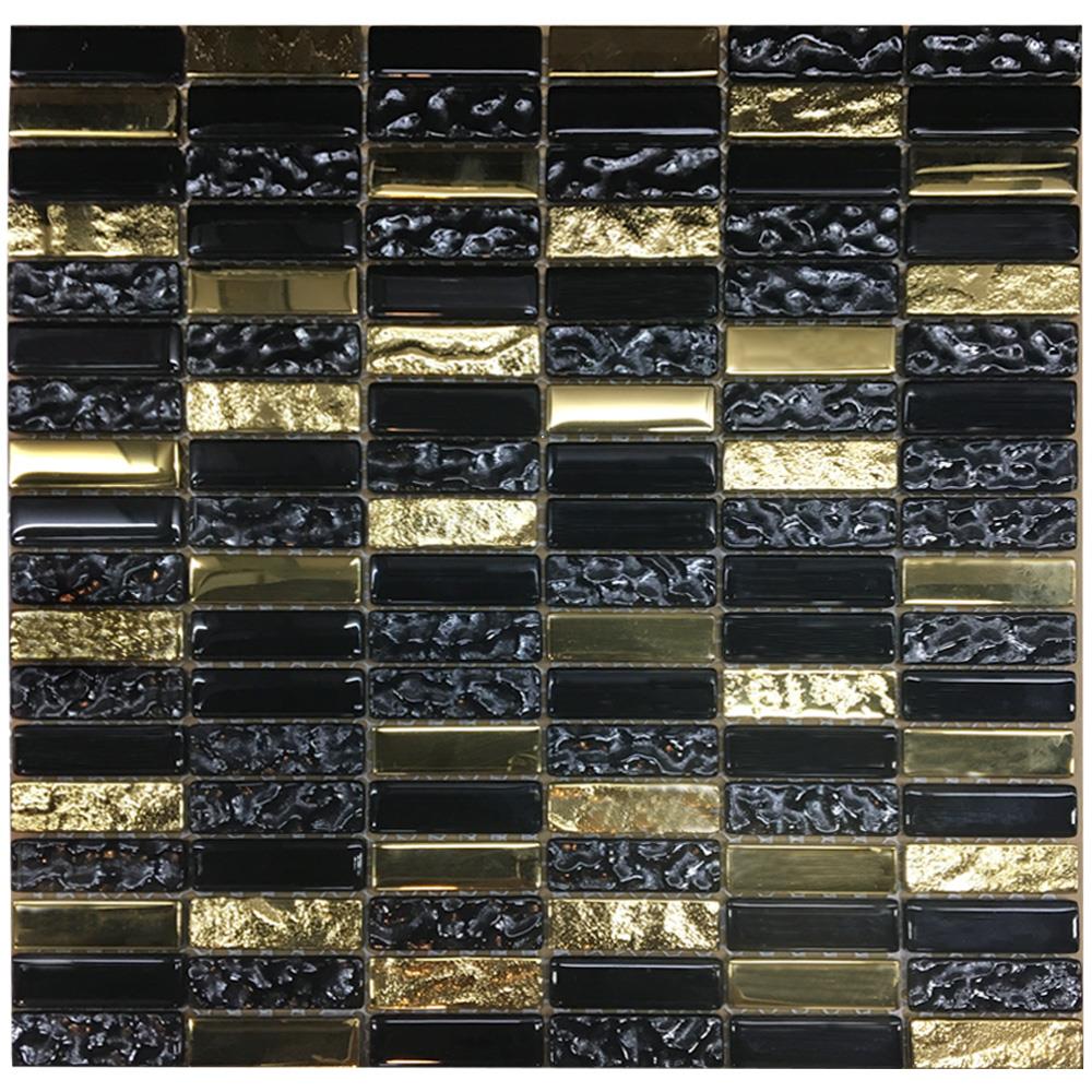 โมเสคแก้ว 30x30 ซม. โบนันซ่าทอง 2