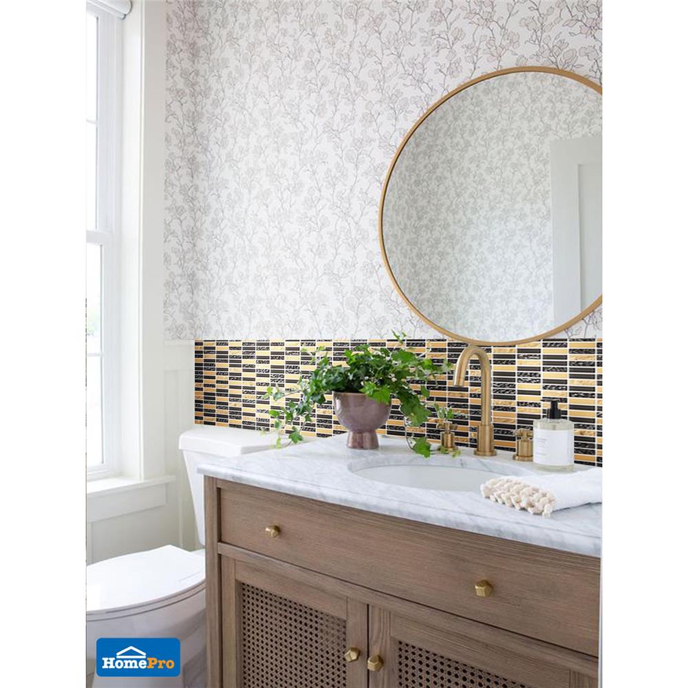 โมเสคแก้ว 30x30 ซม. โบนันซ่าทอง 2