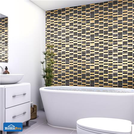 โมเสคแก้ว 30x30 ซม. โบนันซ่าทอง 2_4