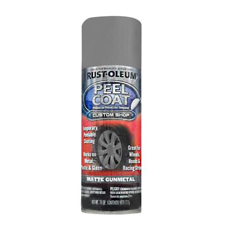 สีสเปรย์ RUST-OLEUM PEEL COAT 284312 GUNMETAL 11 ออนซ์